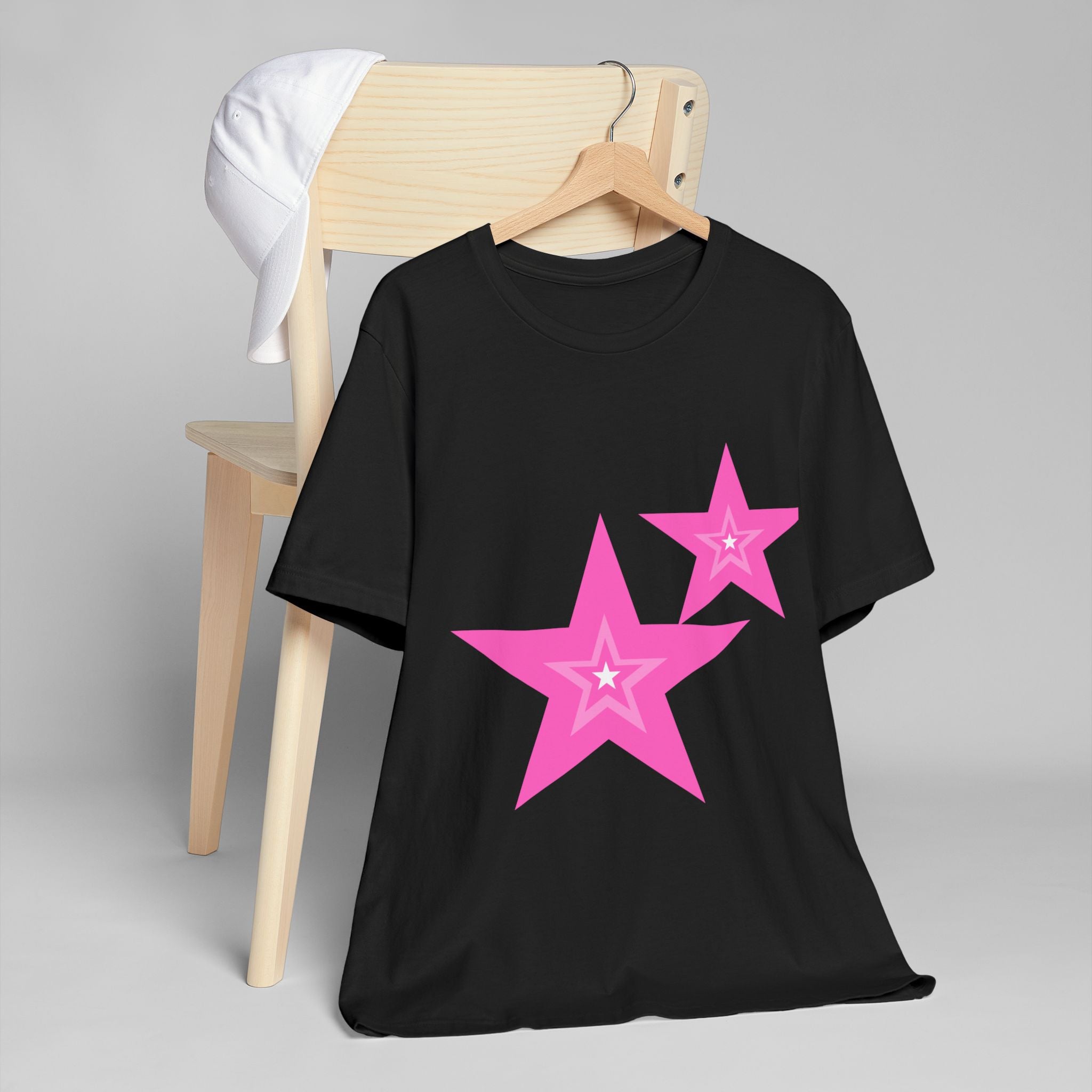 Starry Night Unisex T-Shirt - Fun Graphic Tee for Celebrations, Perfect Gift for Friends, Summer Outing, Everyday Wear, Music Festivals