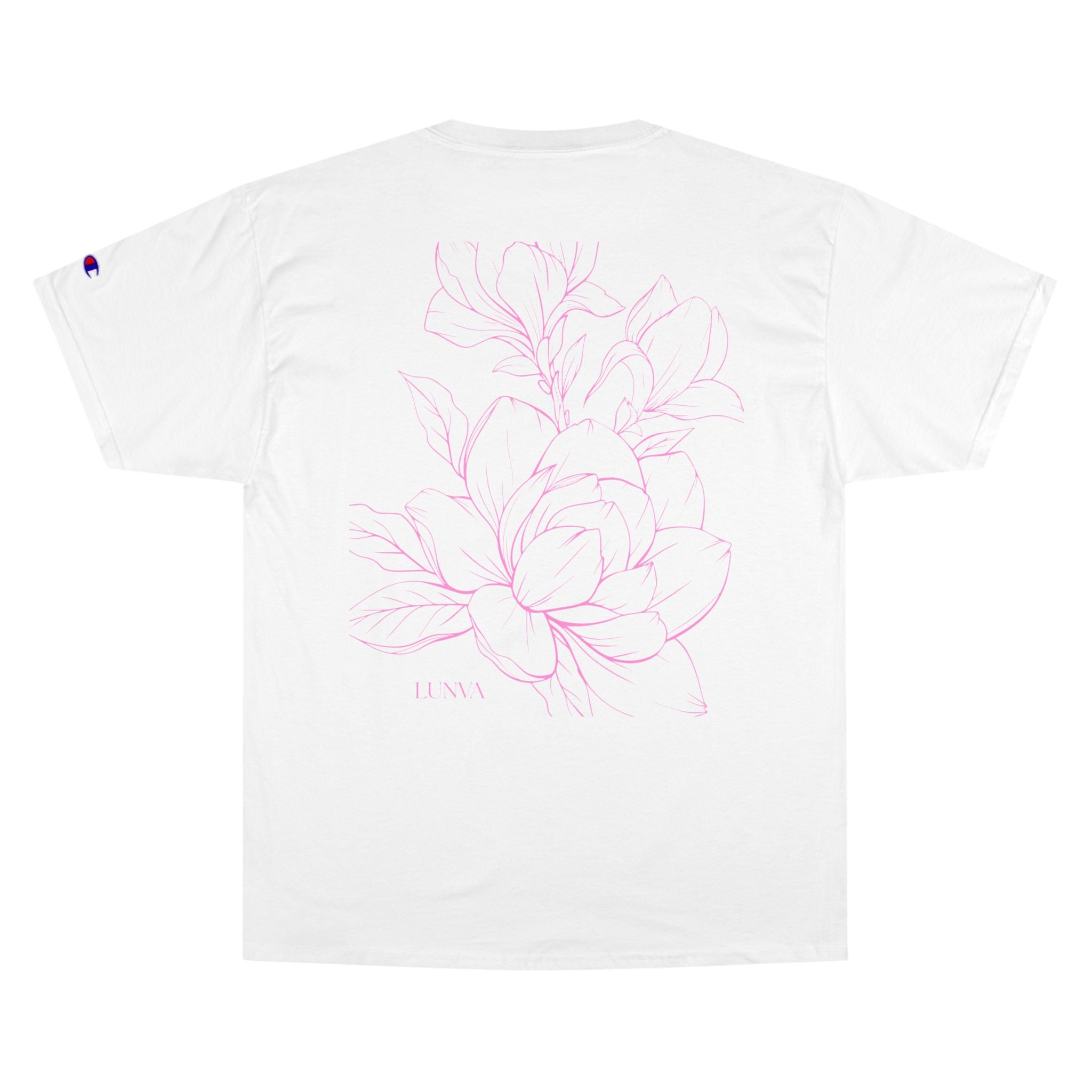 Romanticize Everything Champion T-Shirt | Floral Graphic Tee, Casual Wear, Gift for Her, Spring Fashion, Summer Vibes