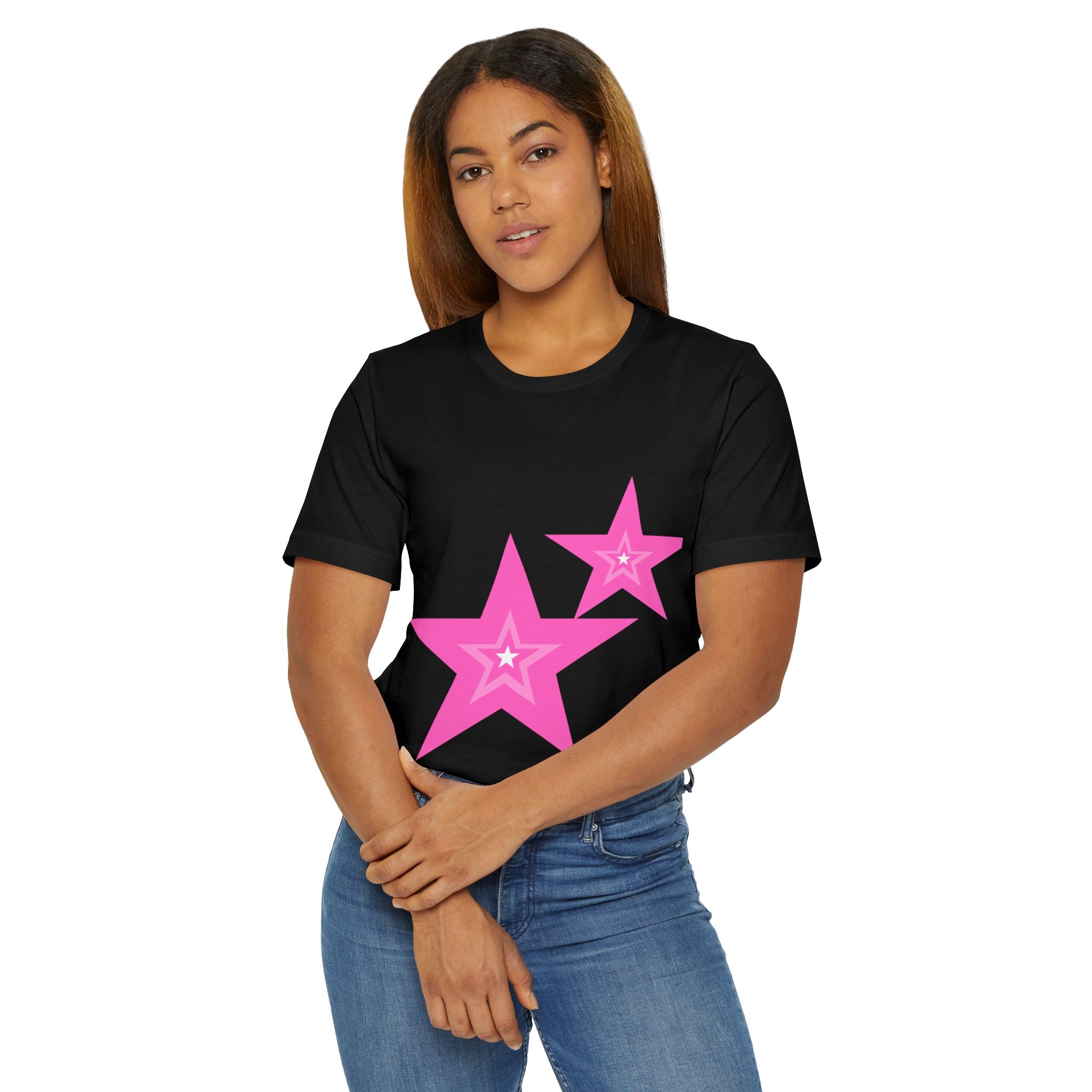 Starry Night Unisex T-Shirt - Fun Graphic Tee for Celebrations, Perfect Gift for Friends, Summer Outing, Everyday Wear, Music Festivals