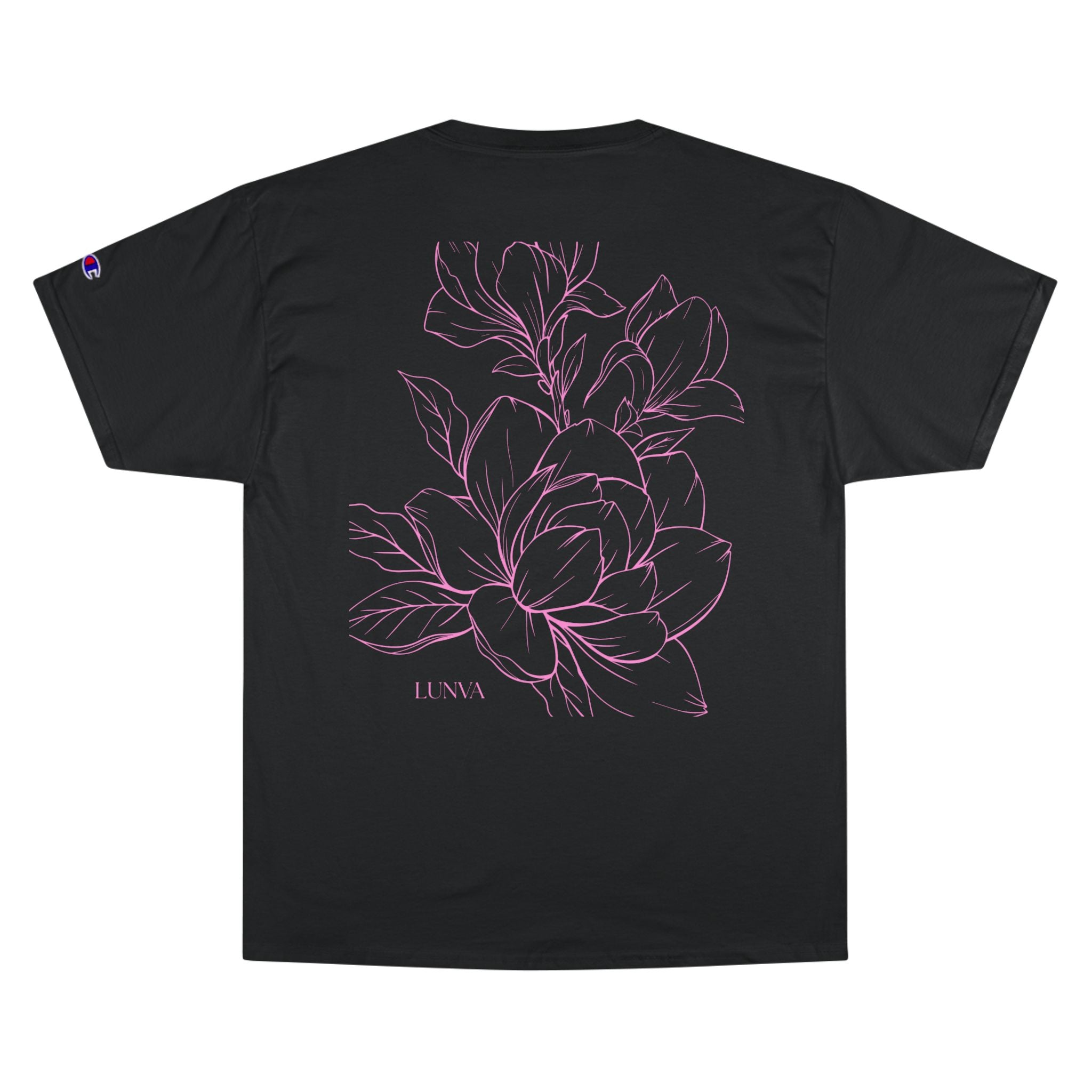 Romanticize Everything Champion T-Shirt | Floral Graphic Tee, Casual Wear, Gift for Her, Spring Fashion, Summer Vibes